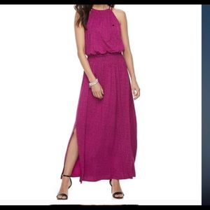 Apt 9 Strappy Blouson Maxi Dress - Used